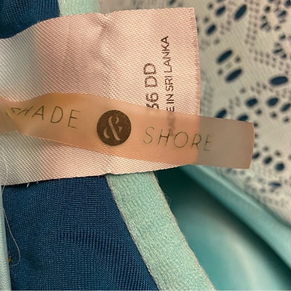 Shade and Shore Size 36 DD Bikini Lace Margarita Neck Tie with Closure Bra. - Picture 3 of 5